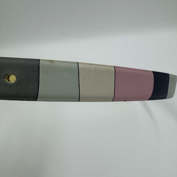 Emilio Pucci Patterned Leather Belt – Multicolor - Picture 9 of 14